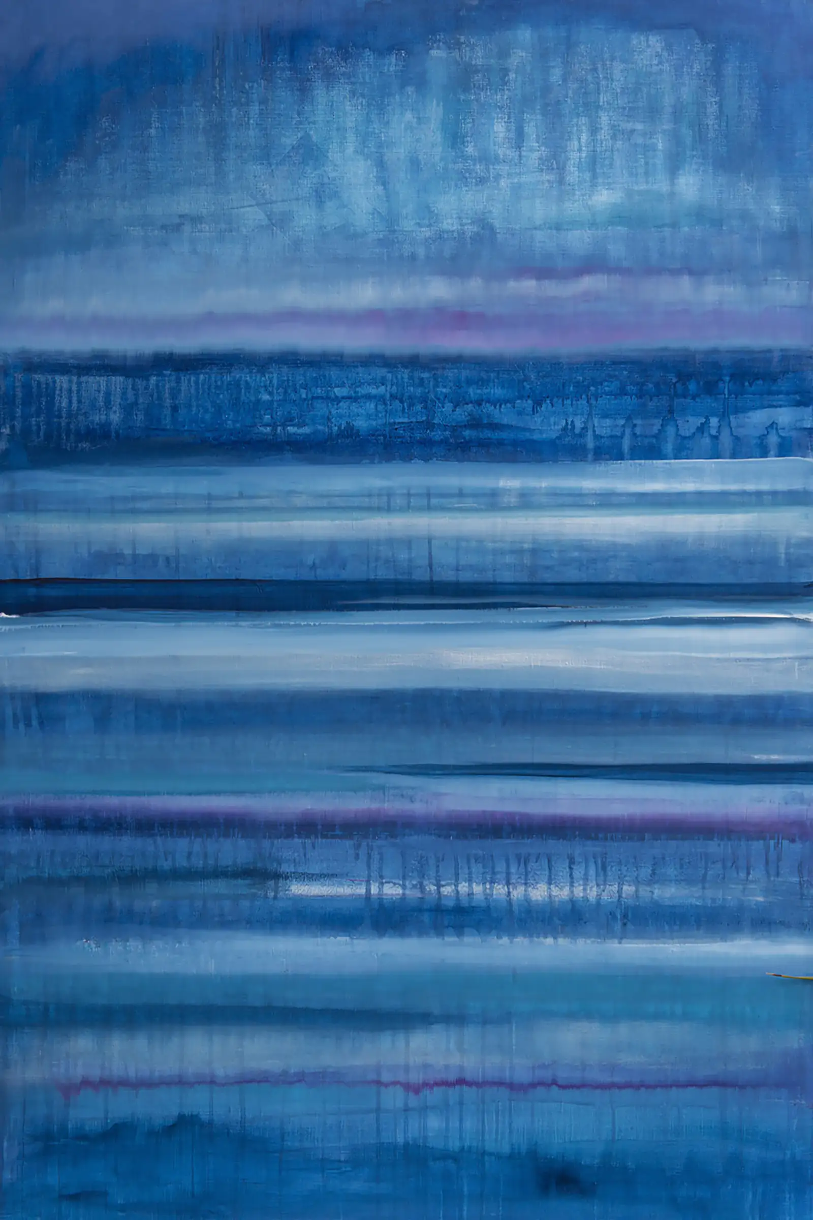 Peinture de la galerie empreintes imaginaires…, Anne Geffrelot